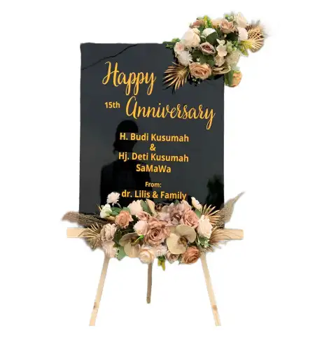 Papan Bunga Akrilik Banyuning